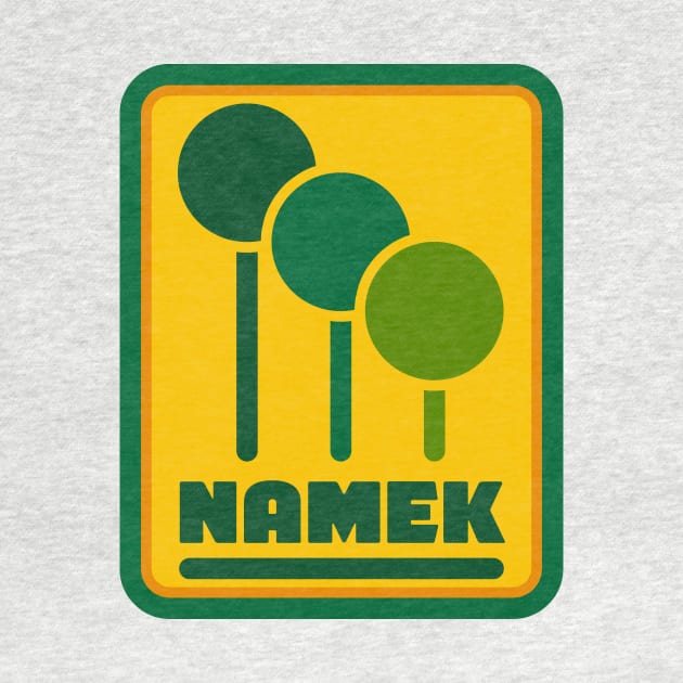 Namek Retro Logo by PlatinumBastard